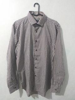 Cardinal Checkered Brown Shirt