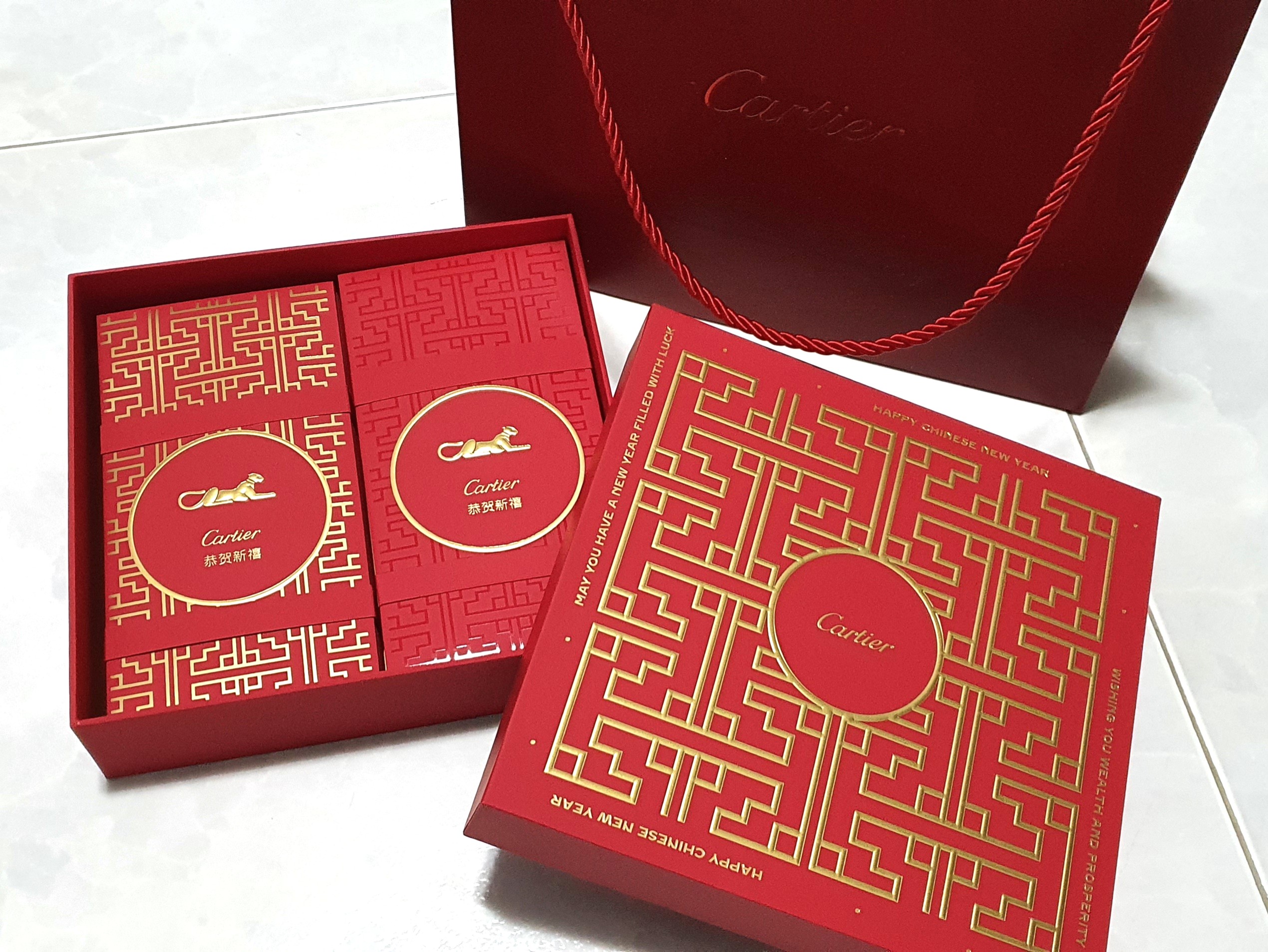 Cartier Red Packet x40 w box (2021), Everything Else on Carousell