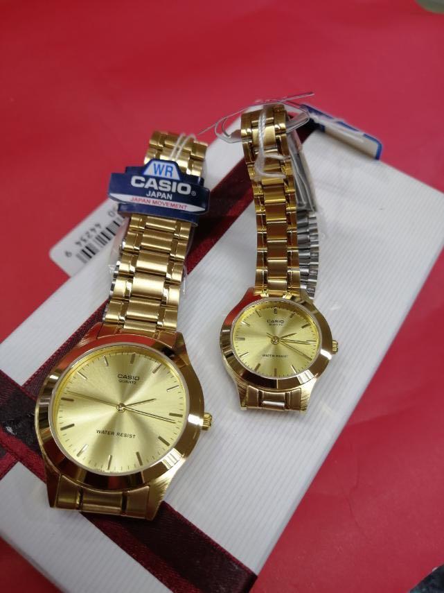 Casio Couple Watch Mtp1170n 9a Ltp1170n 9a Women S Fashion Watches Accessories Watches On Carousell