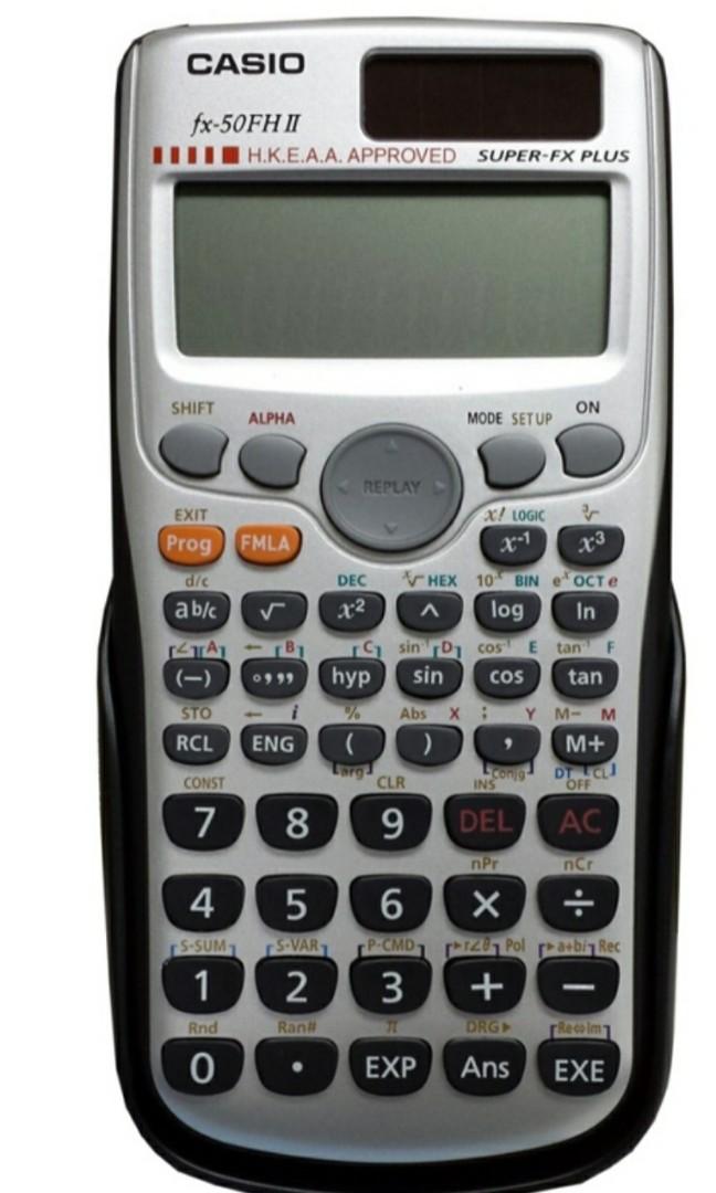 Casio fx50 on sale