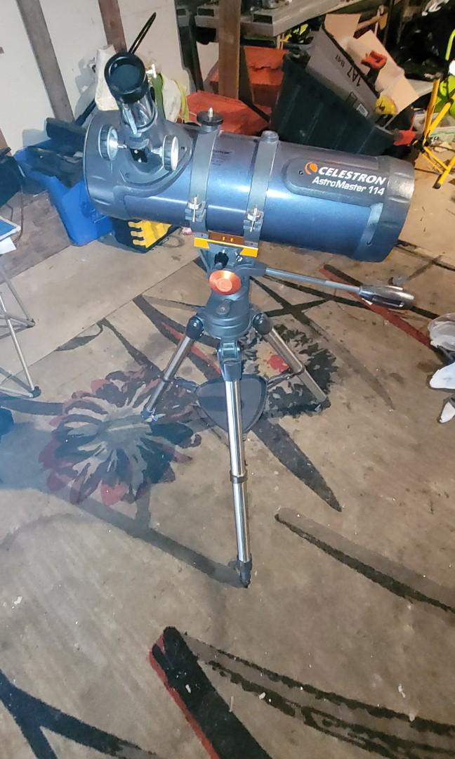 Celestron astromaster hot sale 114az telescope