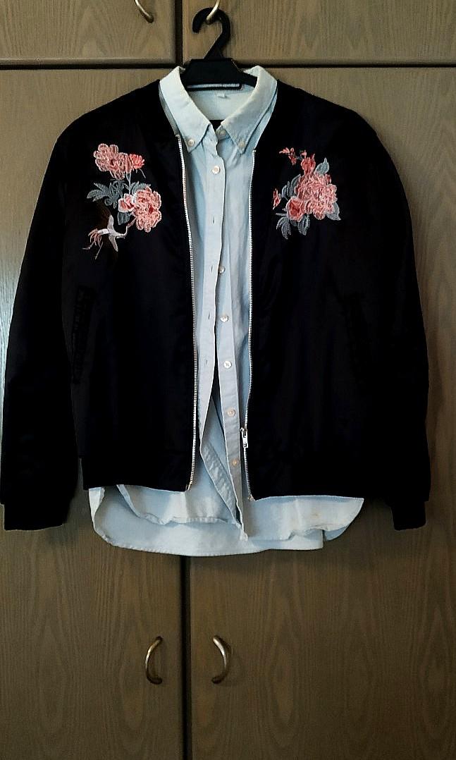 Chinese silk bomber jacket shop