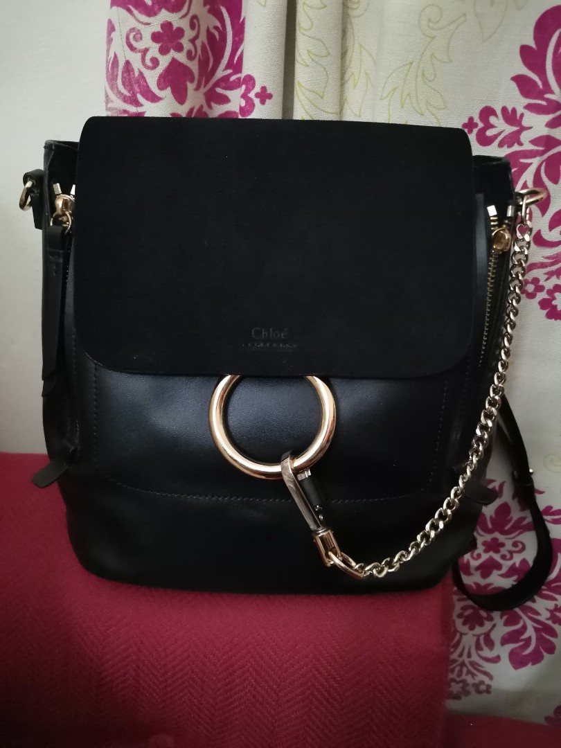 Chloe faye backpack black cheap