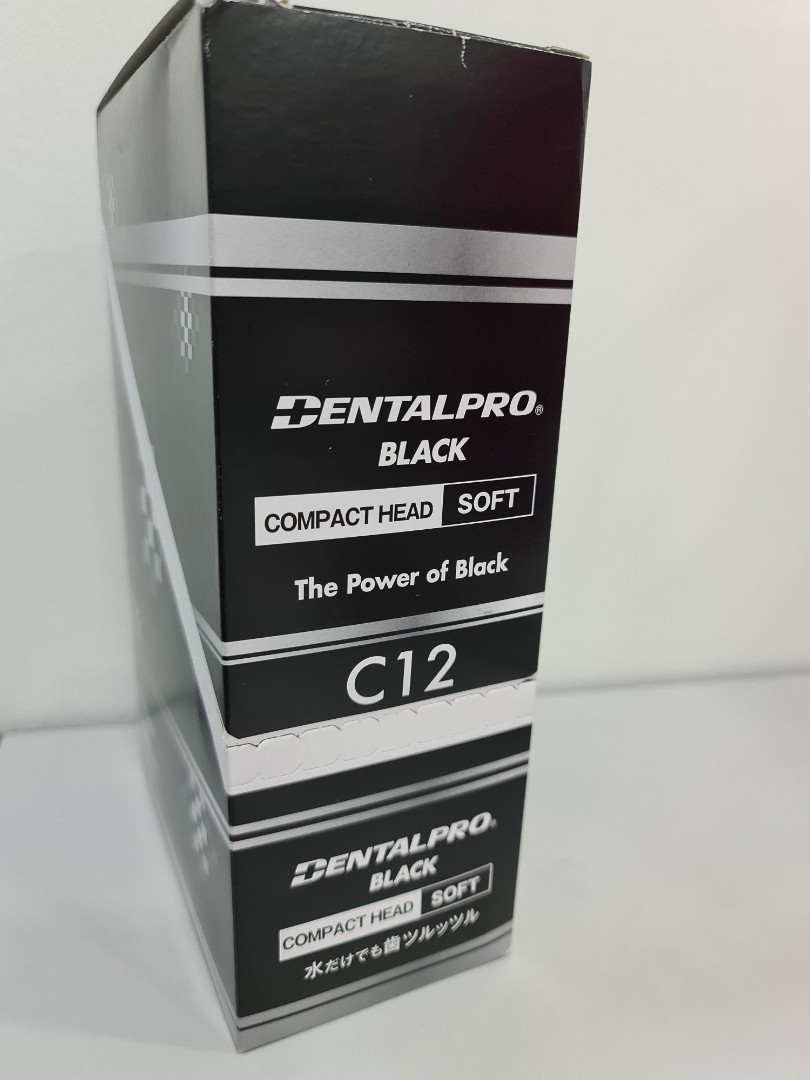 DentalPro Black Compact Head Soft Toothbrush, Everything Else on Carousell