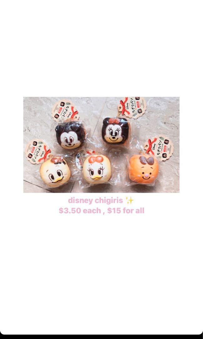 Disney Chigiri Squishy Hobbies Toys Toys Games On Carousell
