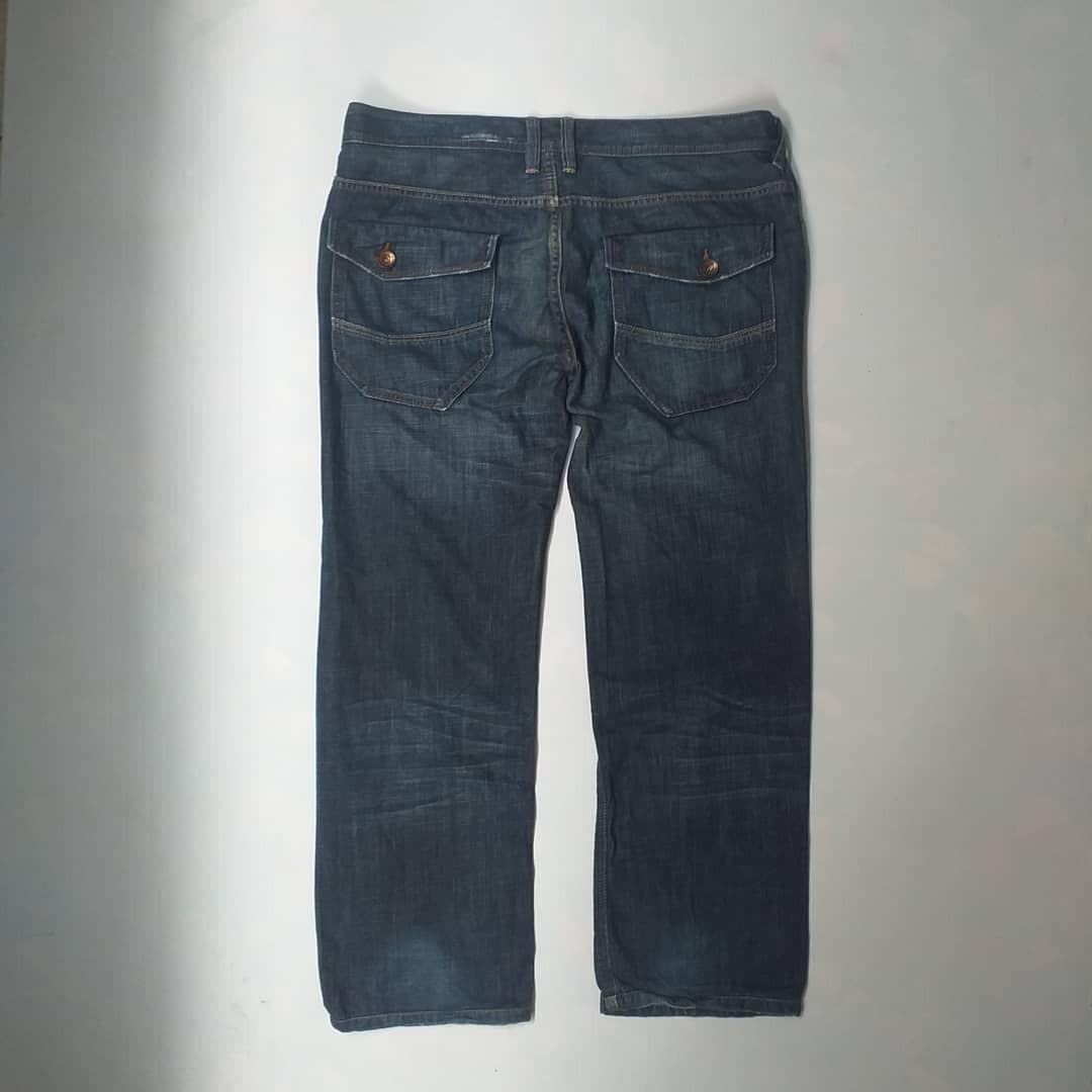DKNY Soho Jeans, Fesyen Pria, Pakaian 