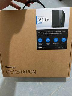 DS218+ Synology Diskstation 連 4TB hard disk (一套賣）議價勿擾