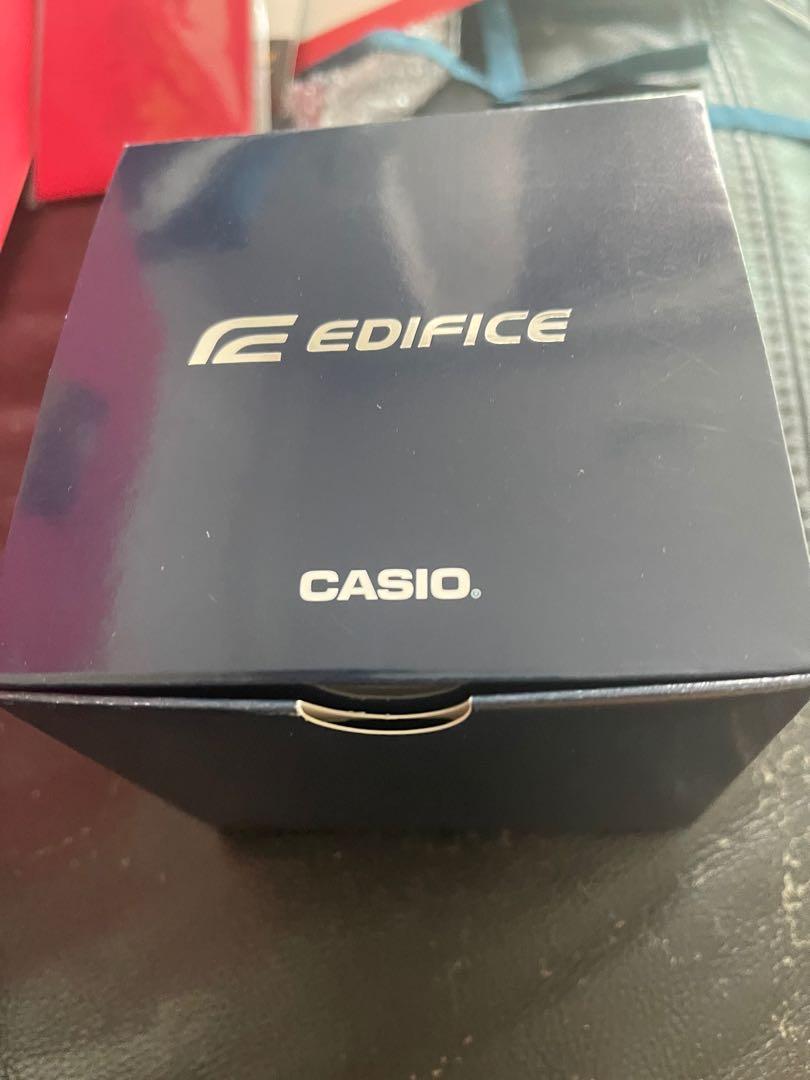 Casio men watch EFR 550D 1AVUDF Casio Edifice metal strap watch