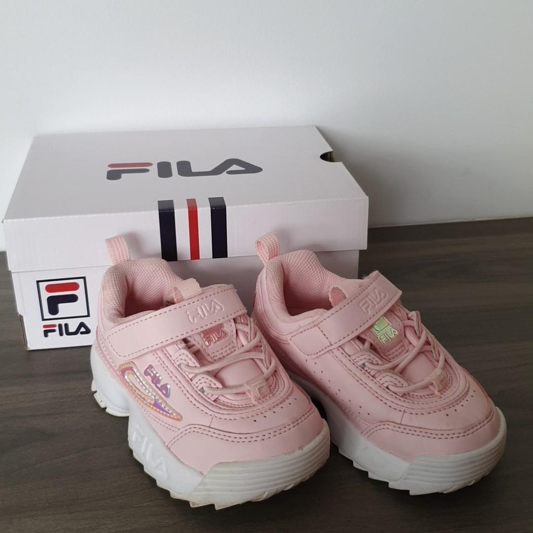 FILA DISRUPTOR 2 KD PINK kid shoe