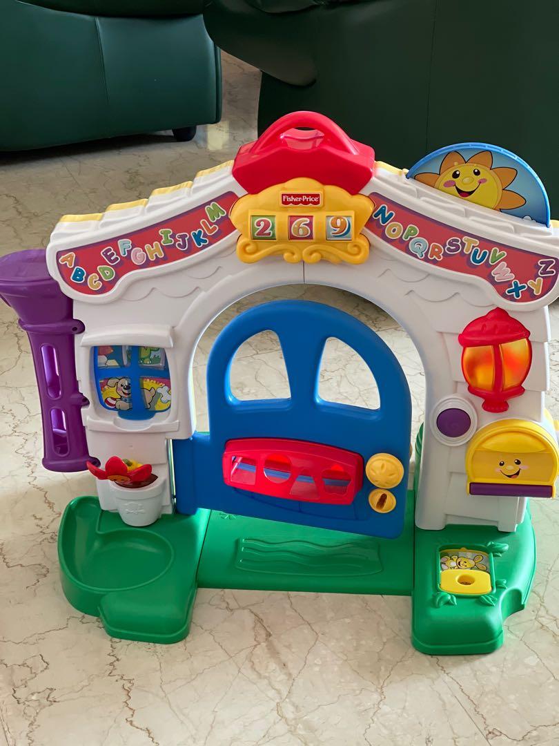 Fisher price cheap house door