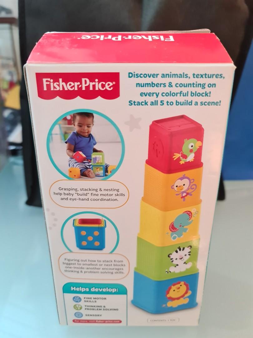 Fisher price Stack Explore Blocks Babies Kids Infant