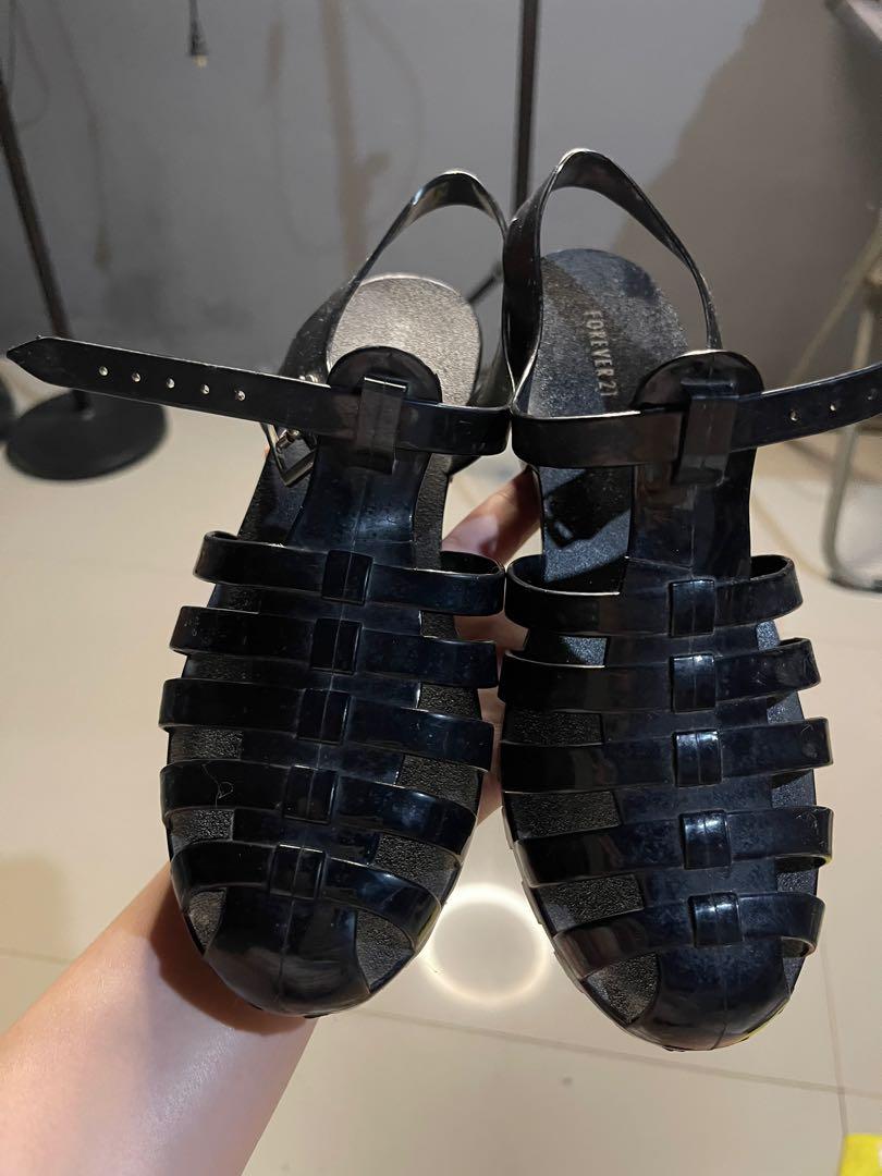Jelly slides outlet forever 21