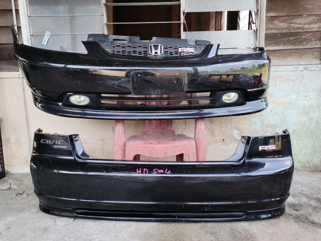 Front Rear Bumper Honda 1 7 Es Rs Auto Accessories On Carousell