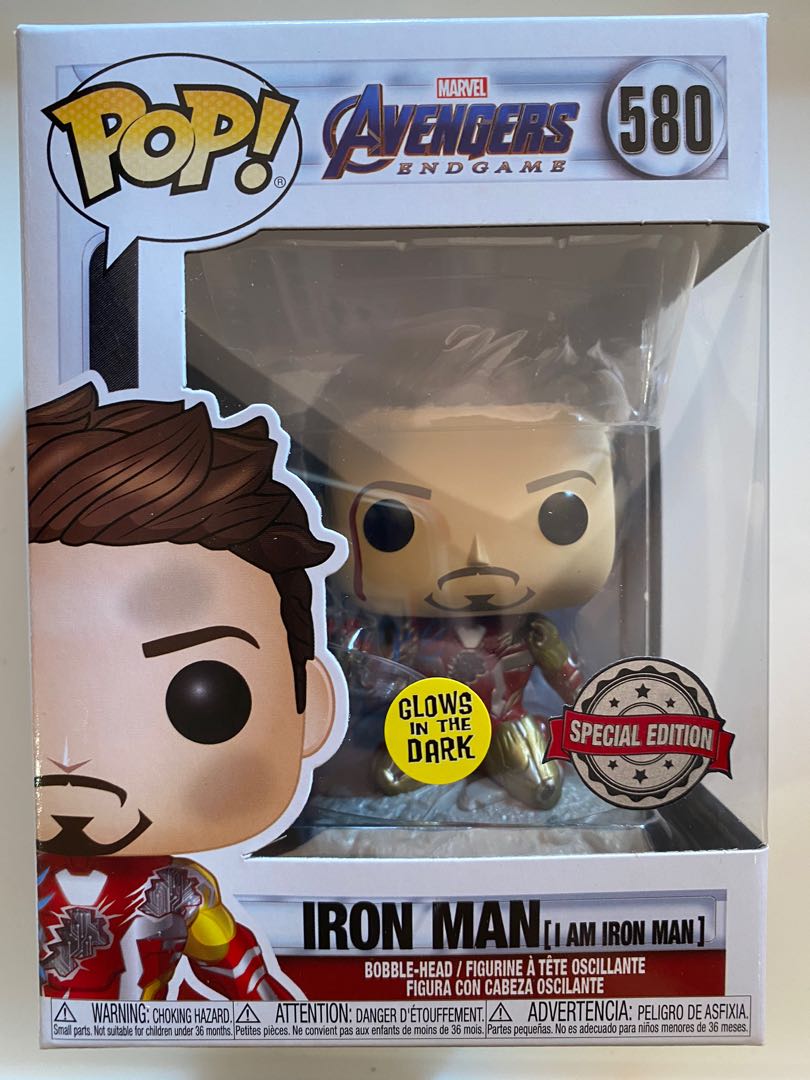funko pop i am iron man 580