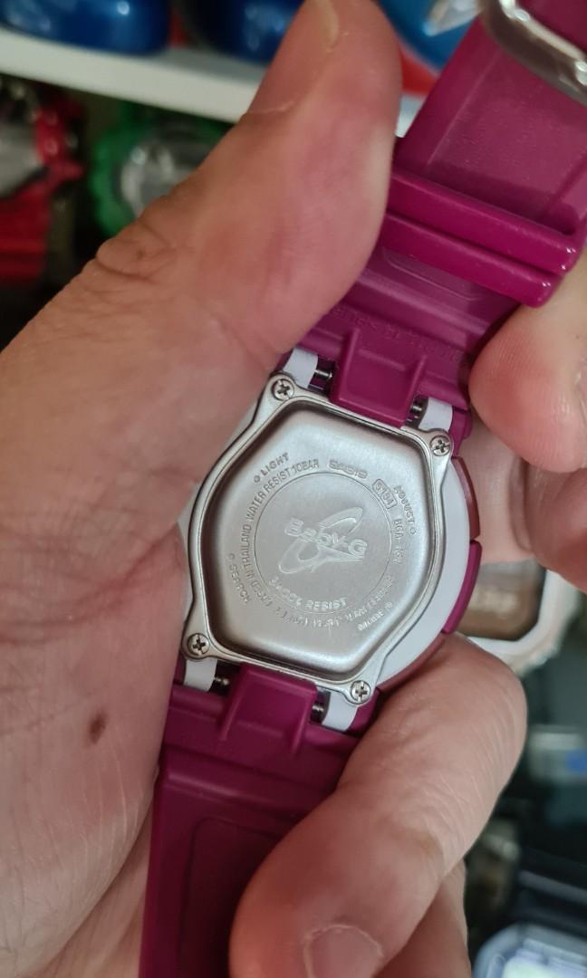 Baby g shock maroon outlet