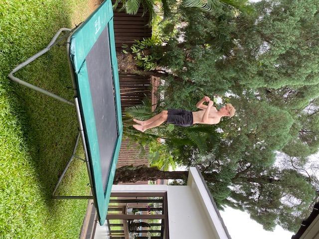 Second hand trampoline hotsell