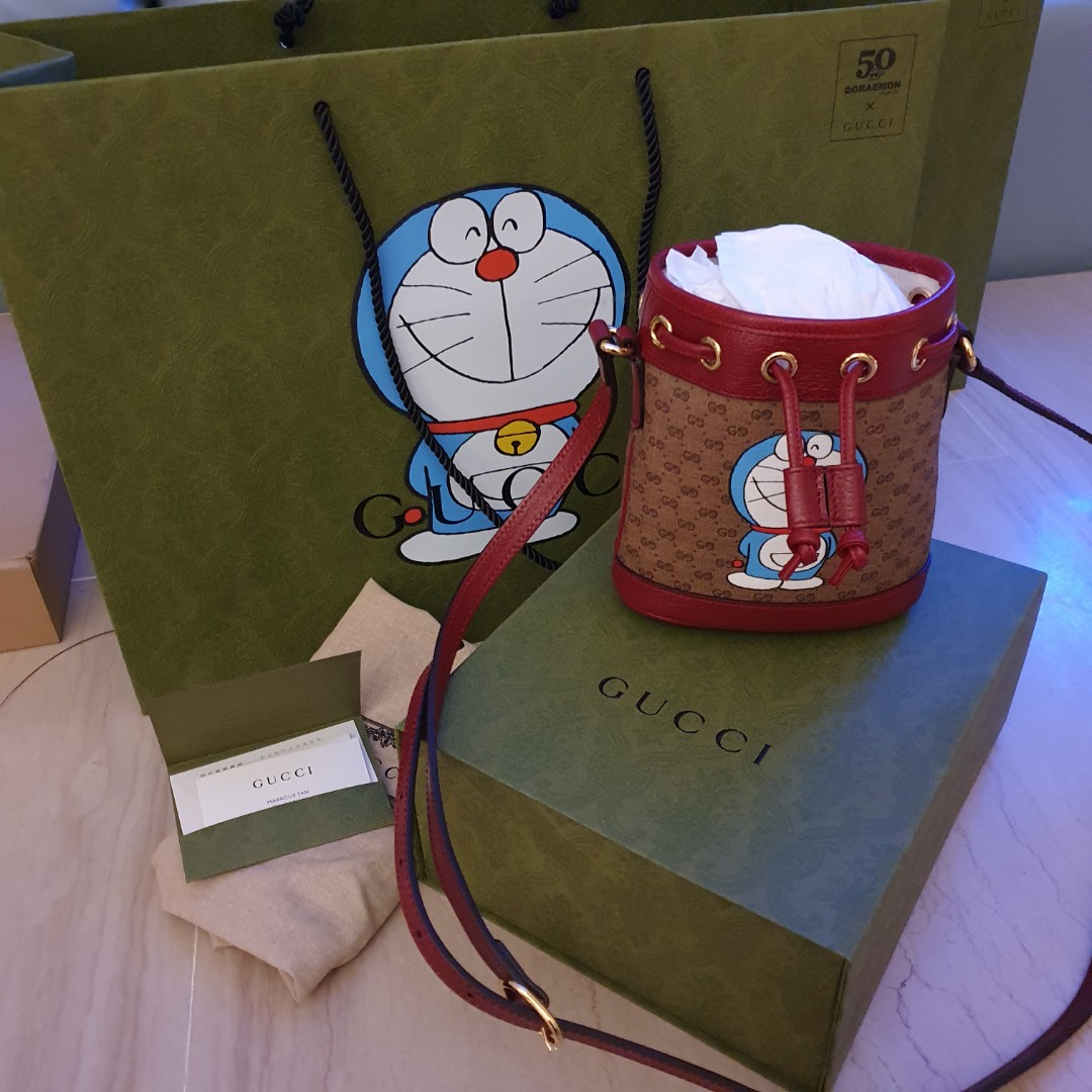 Gucci doraemon shop mini bag
