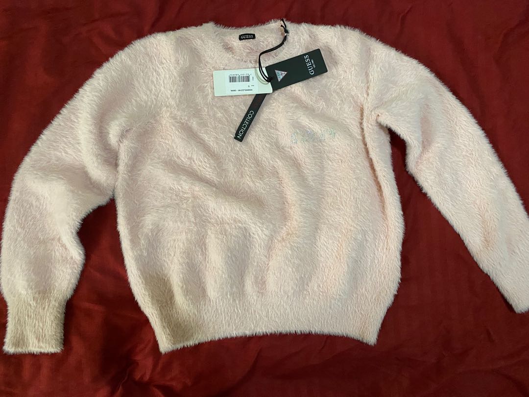 guess fuzzy sweater