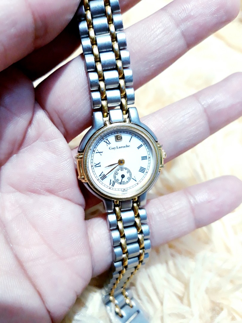 Guy laroche top swiss women's watch