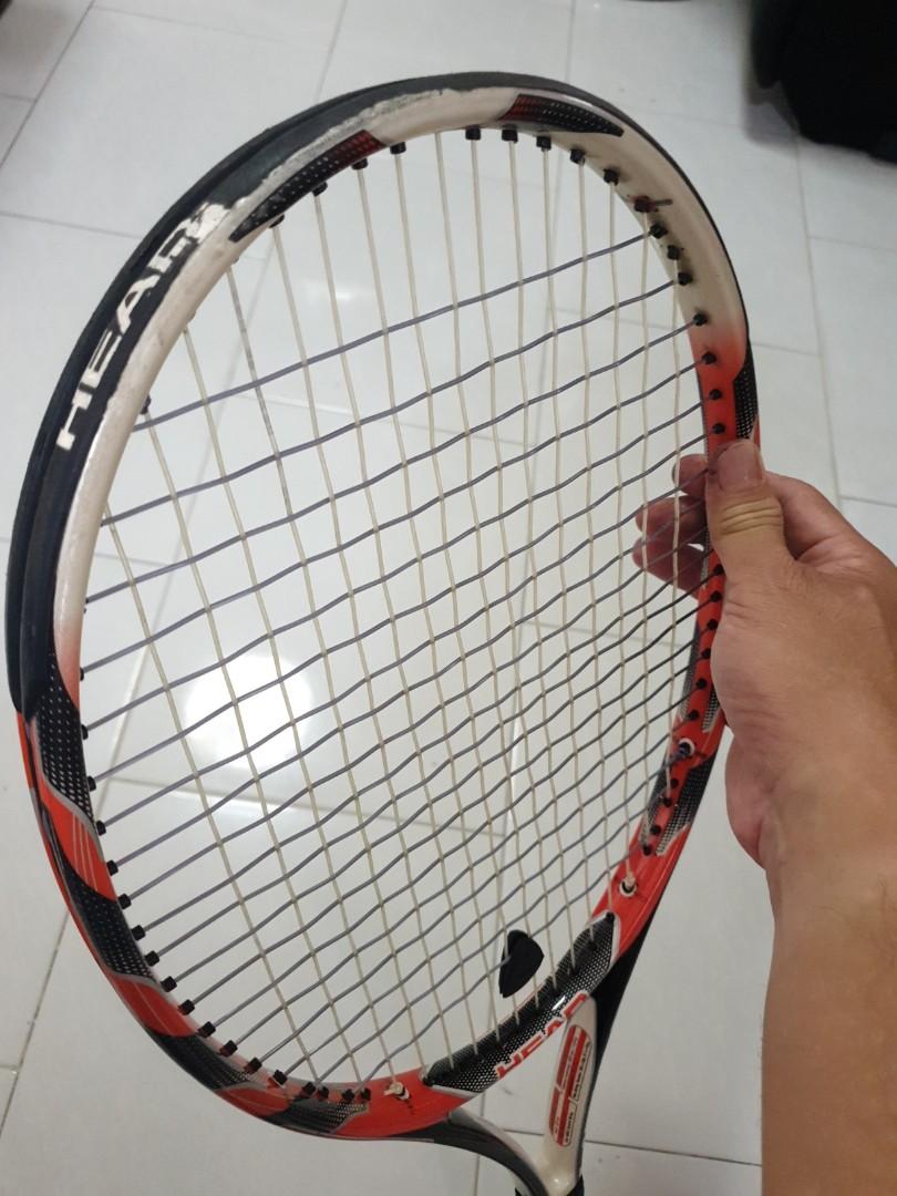 Head Microgel Radical Team Tennis Racket, Sports Equipment, Sports ...
