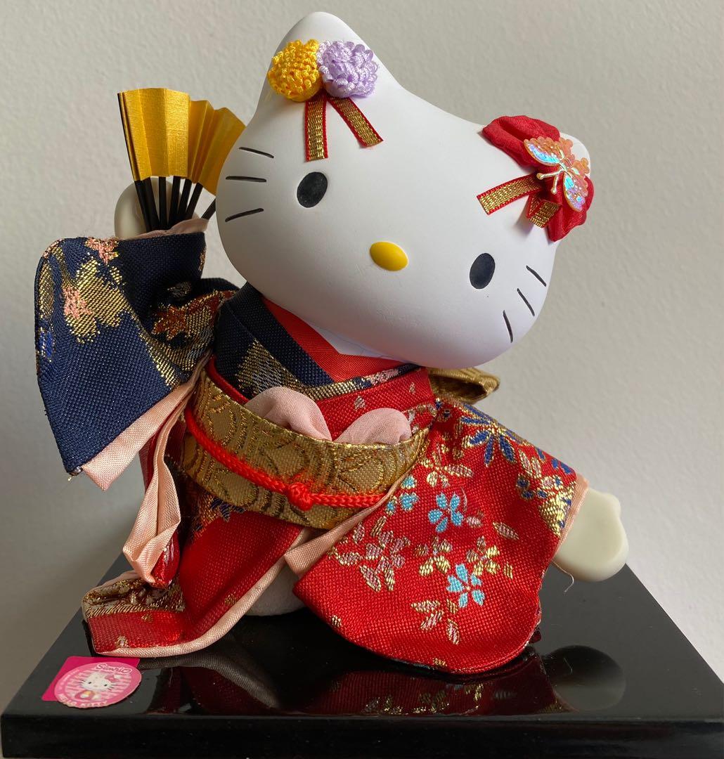 Hello kitty geisha plush top