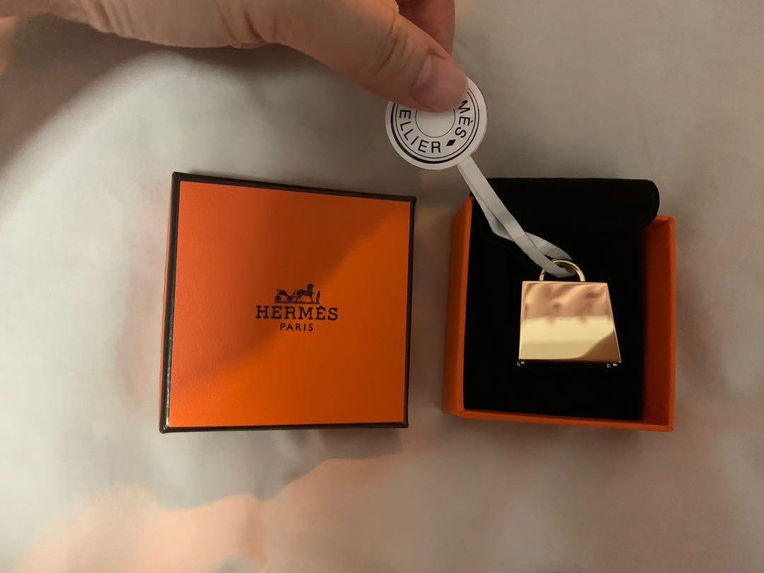 Hermes Curiosite Kelly Laque Charm, Luxury, Accessories on Carousell