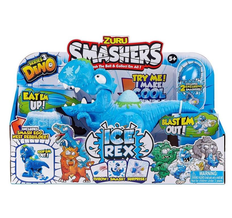 🔥HOT🔥 Smashers Ice Age Ice Rex Playset 