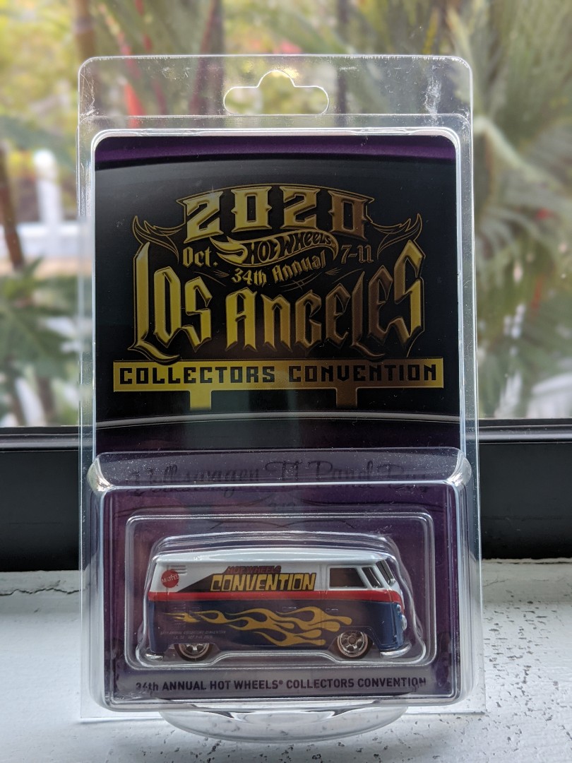 Hot Wheels Convention Volkswagen T1 Panel Bus Los Angeles