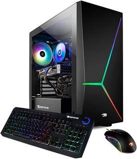 iBUYPOWER Gaming PC Computer Desktop 1000iV2 (Intel i7-10700F 2.9GHz, NVIDIA GeForce RTX 2060 6GB, 16GB DDR4 RAM, 480GB SSD, 2TB HDD, WiFi Ready, Windows 10 Home)