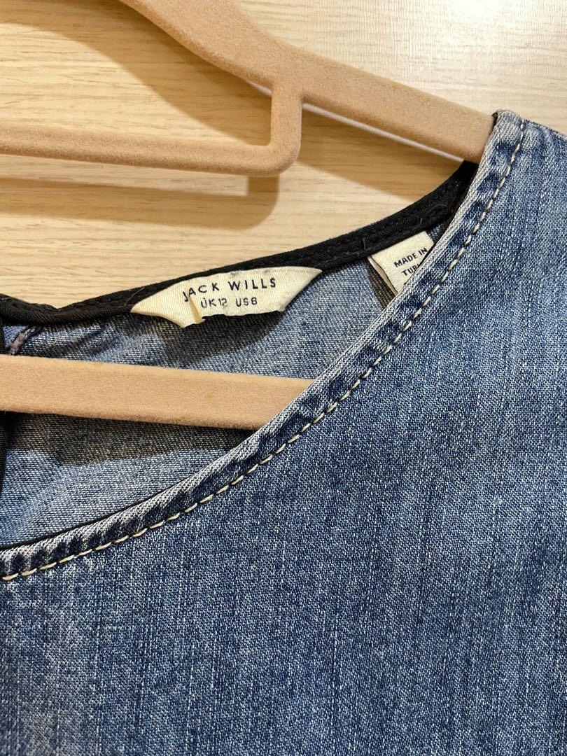 Jack wills denim dress Women s Fashion Dresses Sets Dresses on Carousell
