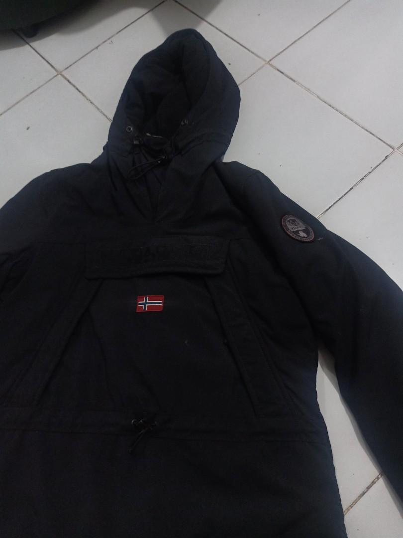 Jaket Napapijri Skidoo Fesyen Pria Pakaian Baju Luaran di
