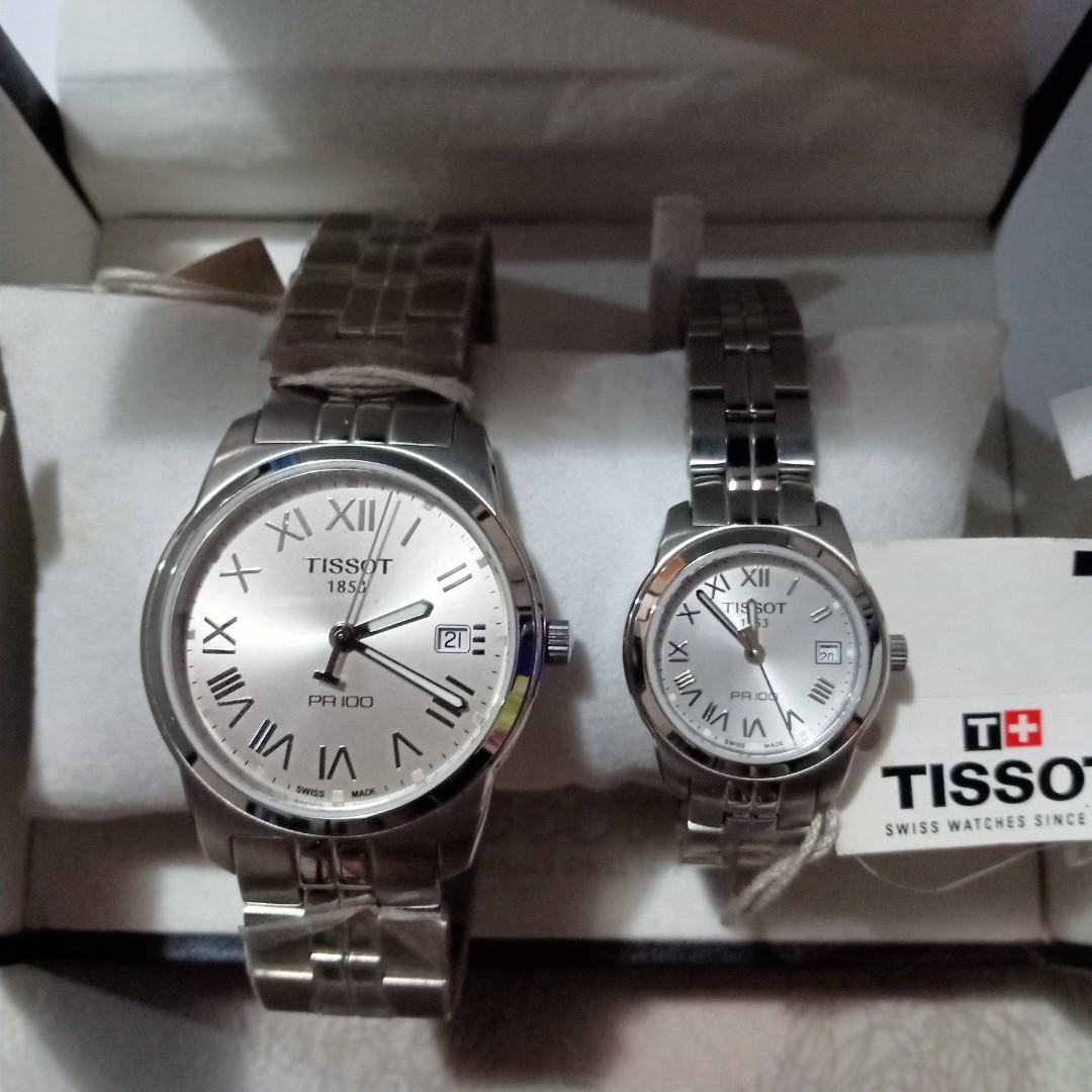 Jam tissot couple best sale