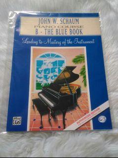 John W. Schaum Piano Course B. The blue book