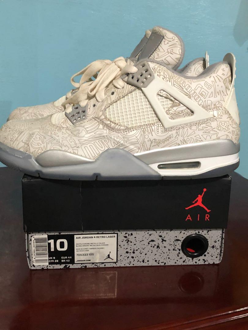 jordan 4 retro 30th anniversary laser
