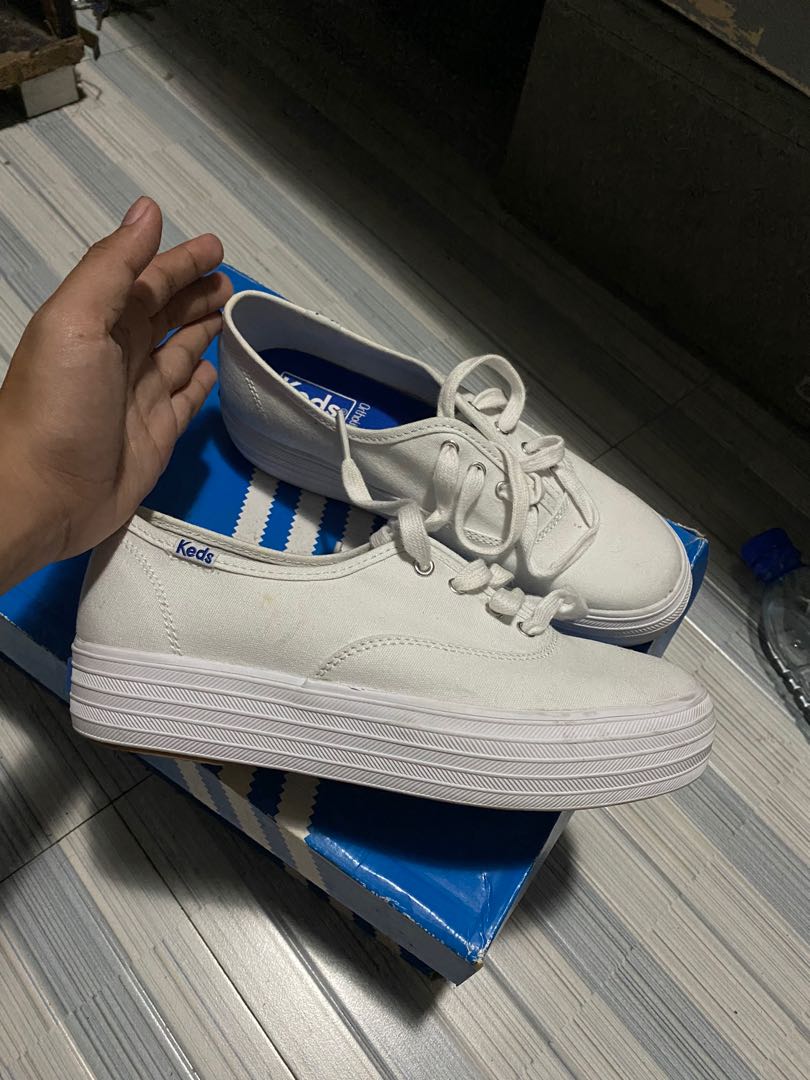 keds triple white