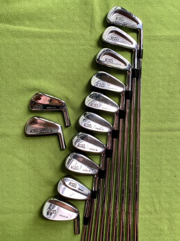 Pre-owned KZG Zero Offset Forged Golf Irons Extras, Sports