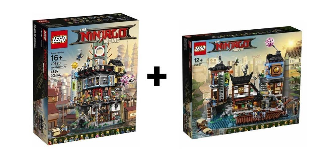 Lego 70620 and 70657 best sale
