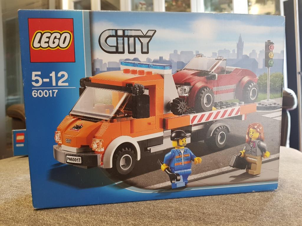 Lego city flatbed clearance truck 60017