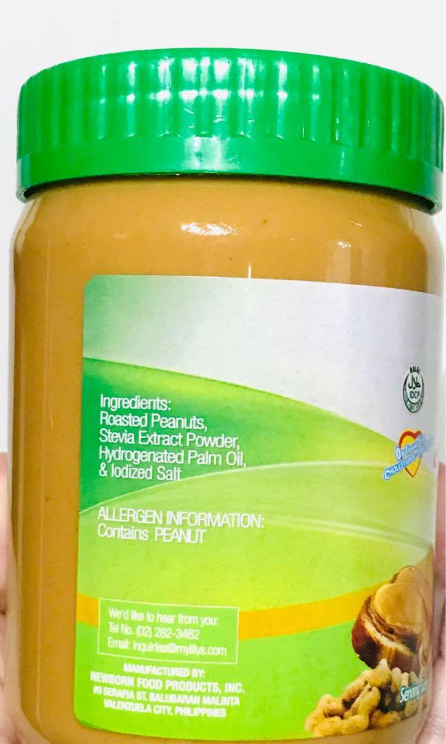 Peanut butter discount lily's