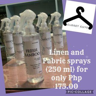 Linen and Fabric Sprays