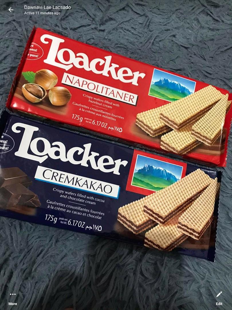 Loacker Napolitaner Kremkakao From Australia Food Drinks Local Eats On Carousell