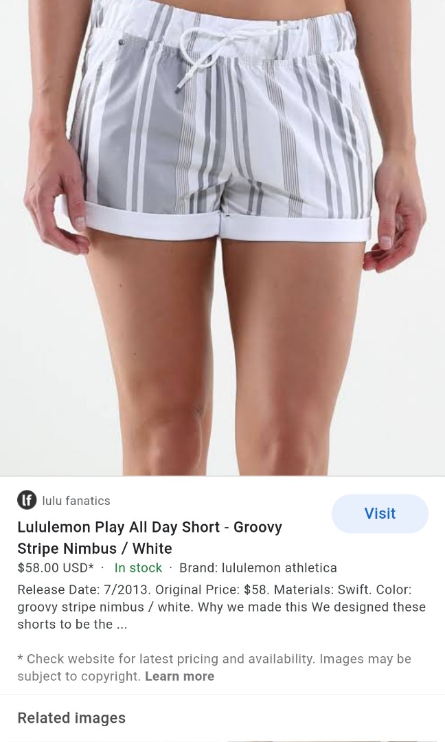 lululemon play all day shorts