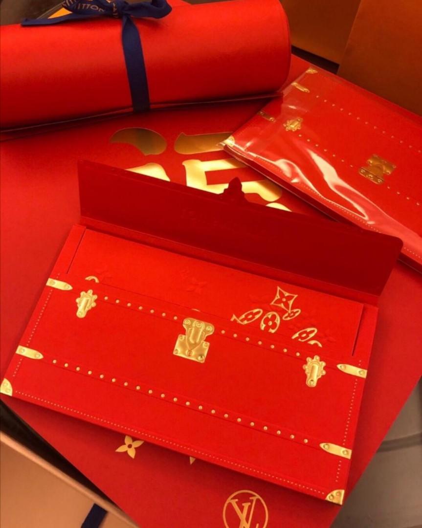LV 2021 CNY red packet, Luxury, Accessories on Carousell