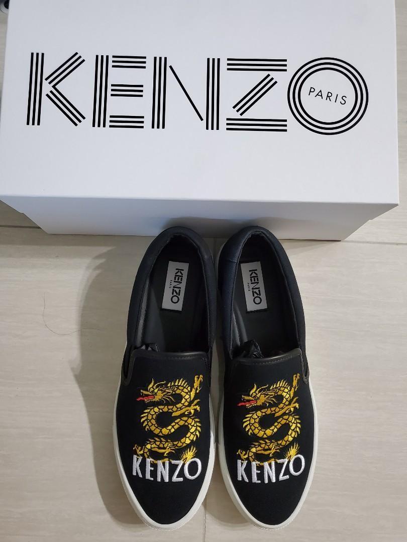 black kenzo shoes