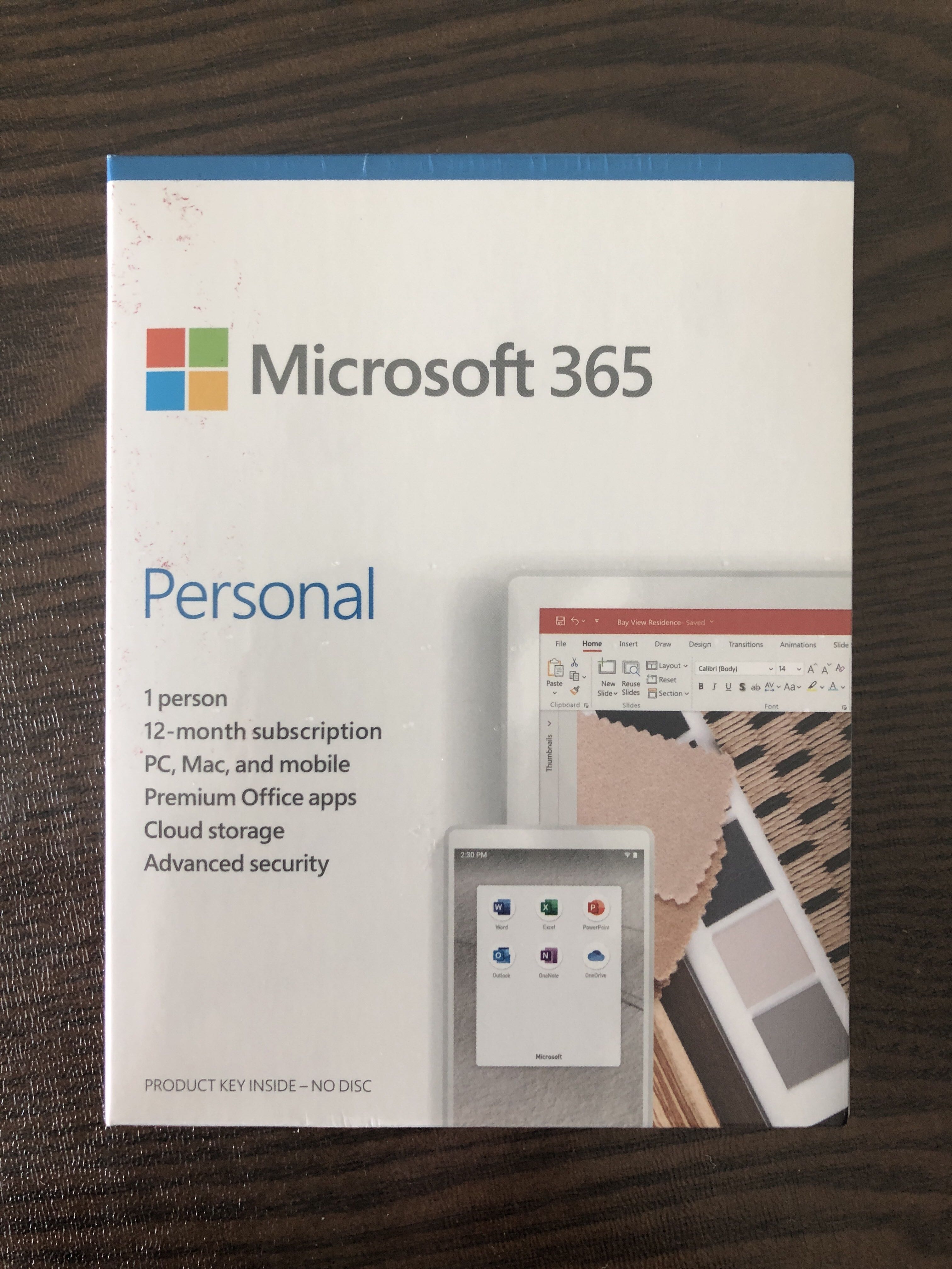 Microsoft Office 365 Personal 12 Month Subscription Computers Tech Parts Accessories Software On Carousell