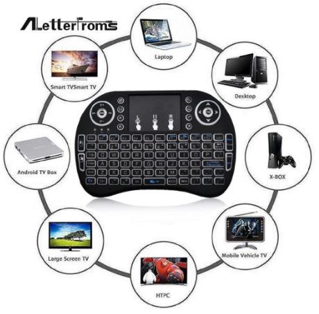 Mini i8 Keyboard 2.4GHZ Wireless Touchpad for Smart TV Android Media Box PC US (Category: Computer Keyboard) located in Manila. Submitted by sdfsolutions (Listing ID 1066645155, Image 1). Description: Product Description This is a wonderful combo, 2.4GHz Mini Wireless keyboard, TouchPad combo, with USB interface adapter for the lectuer, sales manager, presenter and others, from within a 15' radius make a presentation and operate PC wirelessly. Ch