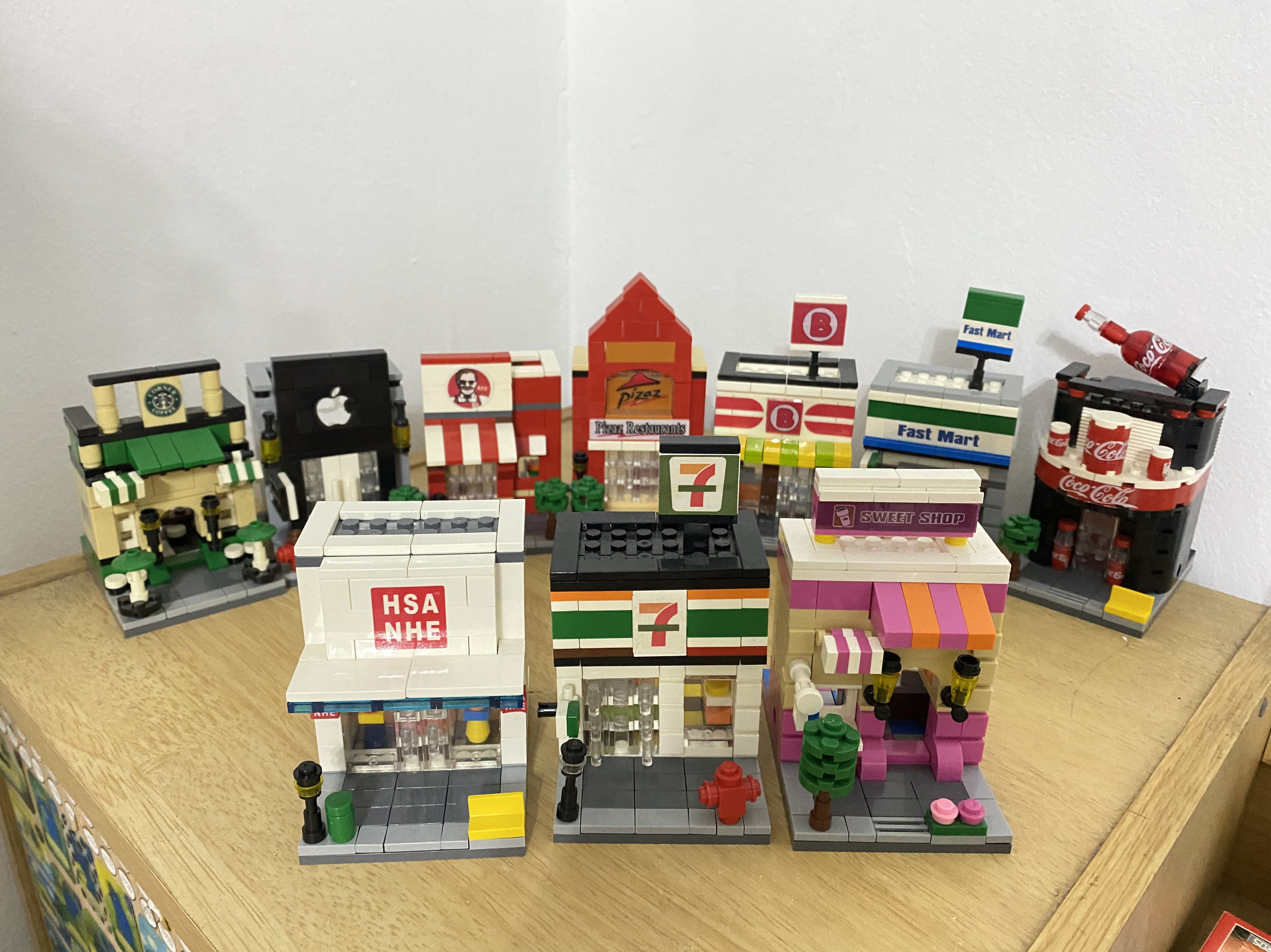 Street mini lego sales