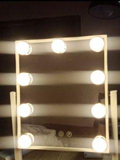 Mirror with lights