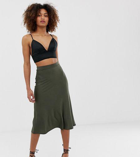 Miss selfridge bias cut mini skirt in check hot sale