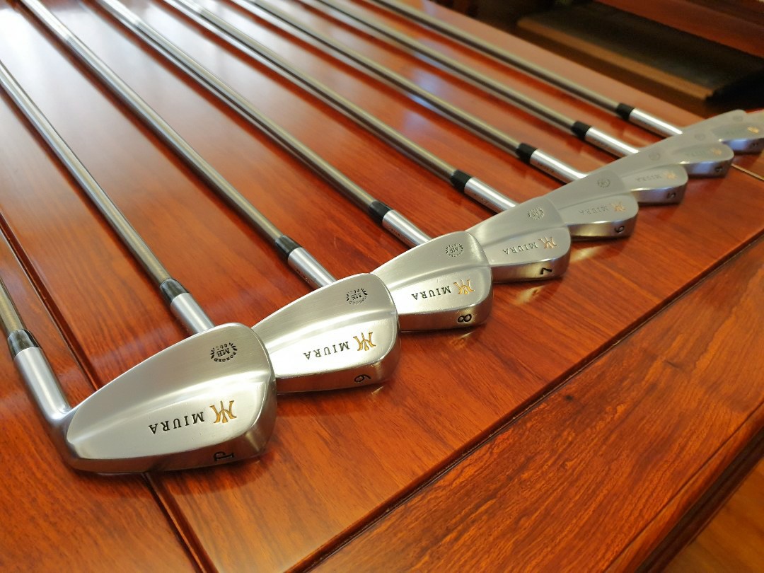 Miura MB001 Golf Irons (3P) with Premium SteelFiber i95 Shaft